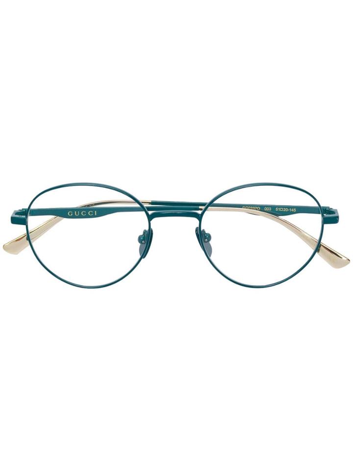 Gucci Eyewear Round Frame Glasses - 003