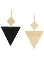 Isabel Marant Étoile Triangle Drop Earrings - Gold