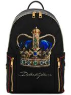 Dolce & Gabbana Crown Backpack - Black