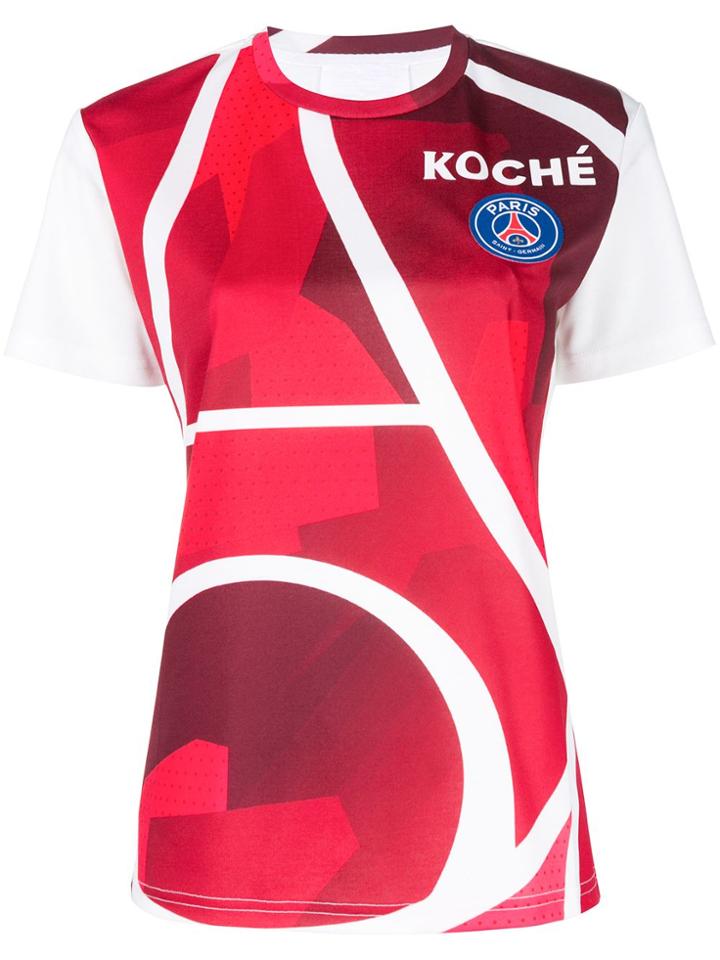 Koché Graphic-print T-shirt - Red