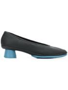Camper Contrast Heel Pumps - Black