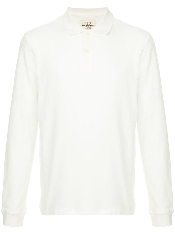 Kent & Curwen Chest Logo Polo Shirt - White