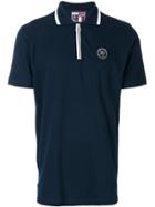 Plein Sport Zipped Polo Shirt - Blue