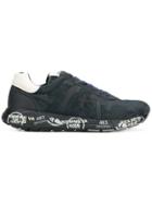 Premiata Camouflage Lace-up Sneakers - Blue