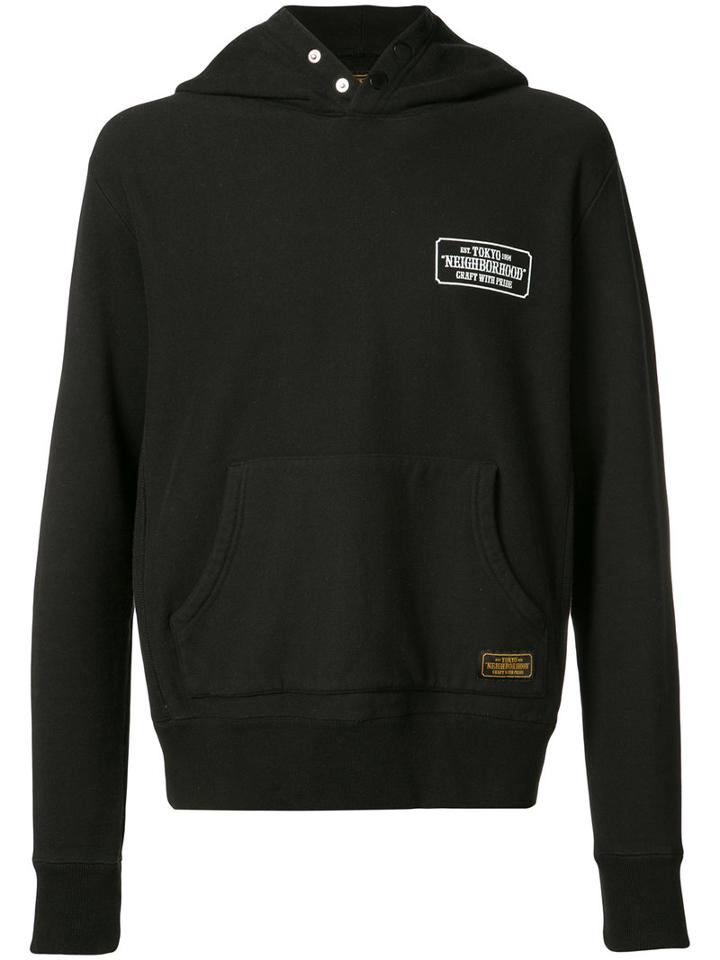 Neighborhood - Contrast Hoodie - Men - Cotton - Xl, Black, Cotton