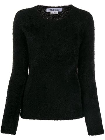 Comme Des Garçons Comme Des Garçons Long Sleeved Sweater - Black