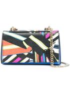 Emilio Pucci Scarf Print Crossbody Bag, Women's, Leather