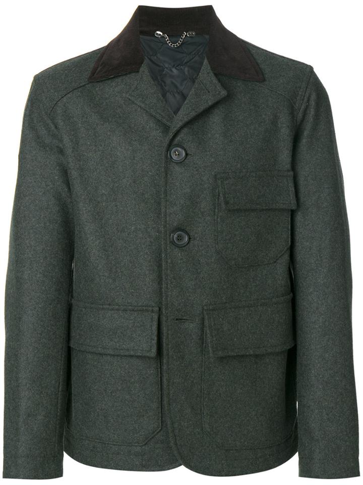 Doppiaa Fitted Jacket - Grey