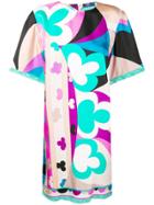 Emilio Pucci Psychedelic Print T-shirt Dress - Nude & Neutrals