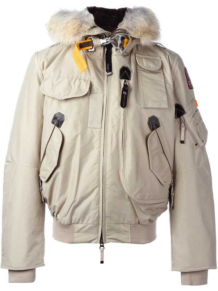 Parajumpers Coyote Fur Trim Padded Jacket