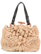 Jamin Puech - Straw Bag - Women - Raffia/leather - One Size, Brown, Raffia/leather