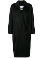 Max Mara Zelig Oversized Coat - Black