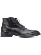 Salvatore Ferragamo Lace-up Boots - Black