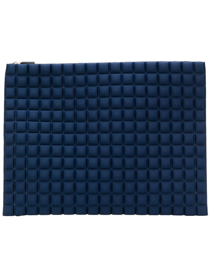 No Ka' Oi Waffled Clutch - Blue