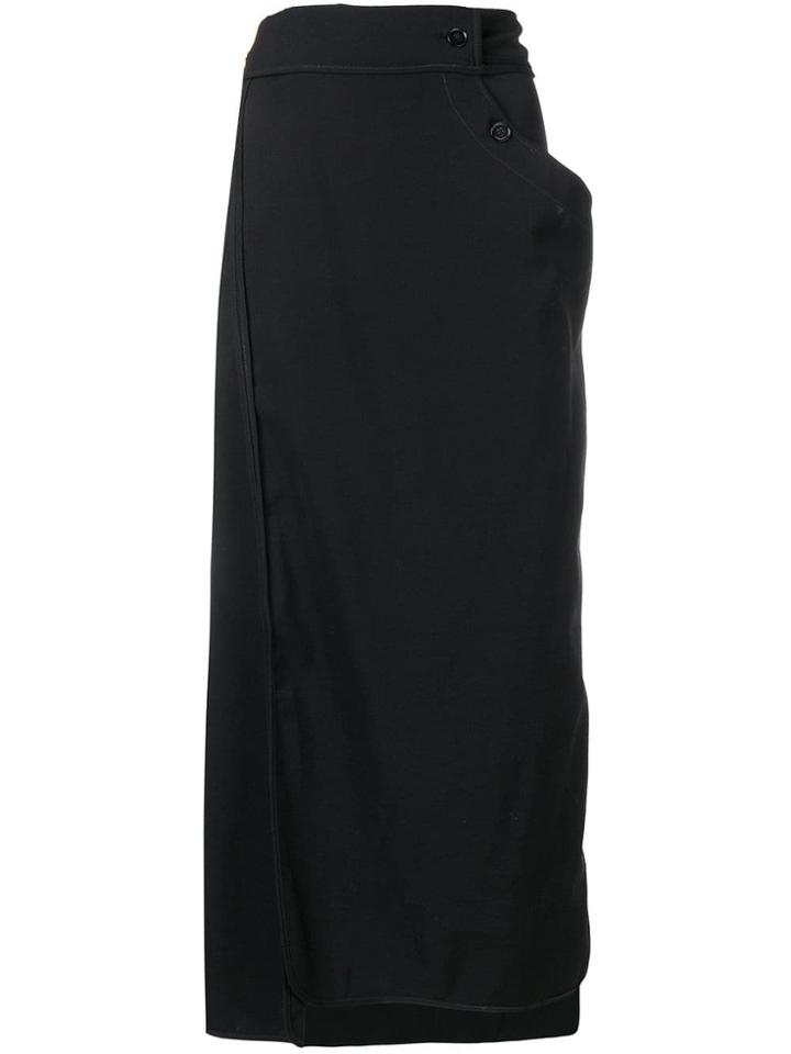 Lemaire Twisted Skirt - Black