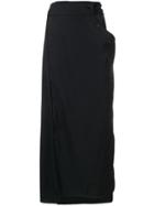 Lemaire Twisted Skirt - Black