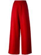 Société Anonyme Summerlene Pants, Women's, Size: 40, Red, Linen/flax