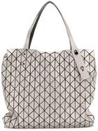Bao Bao Issey Miyake Patterned Tote Bag - Grey