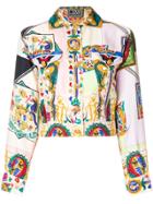 Versace Vintage Atelier Printed Jacket - Multicolour