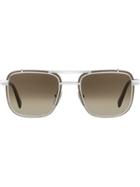 Prada Game Square Frame Sunglasses - Grey