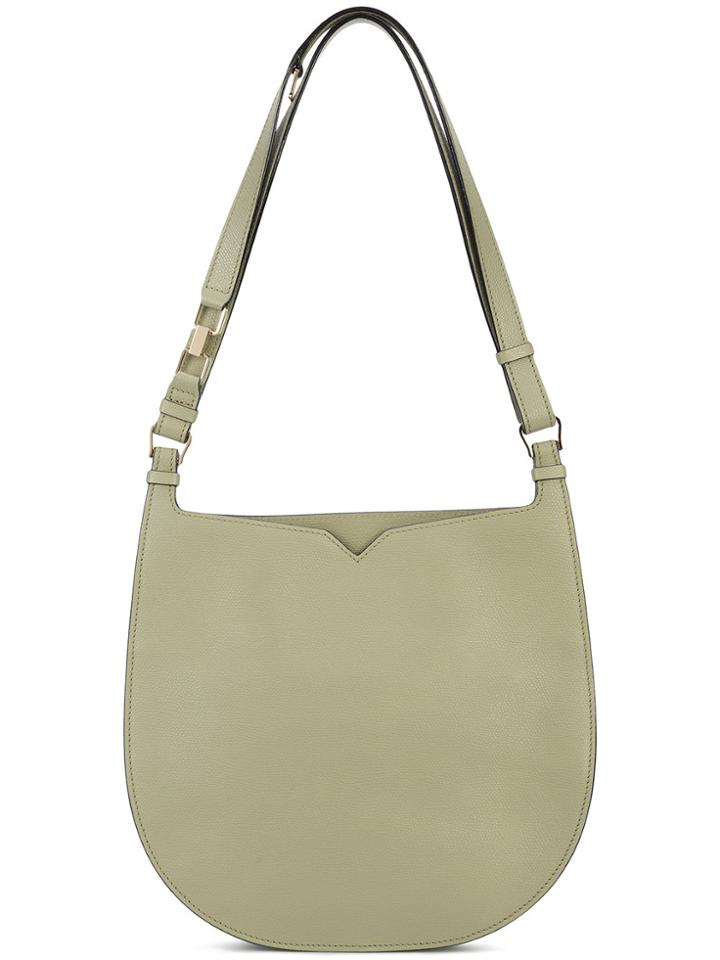 Valextra Weekend Hobo Shoulder Bag - Green