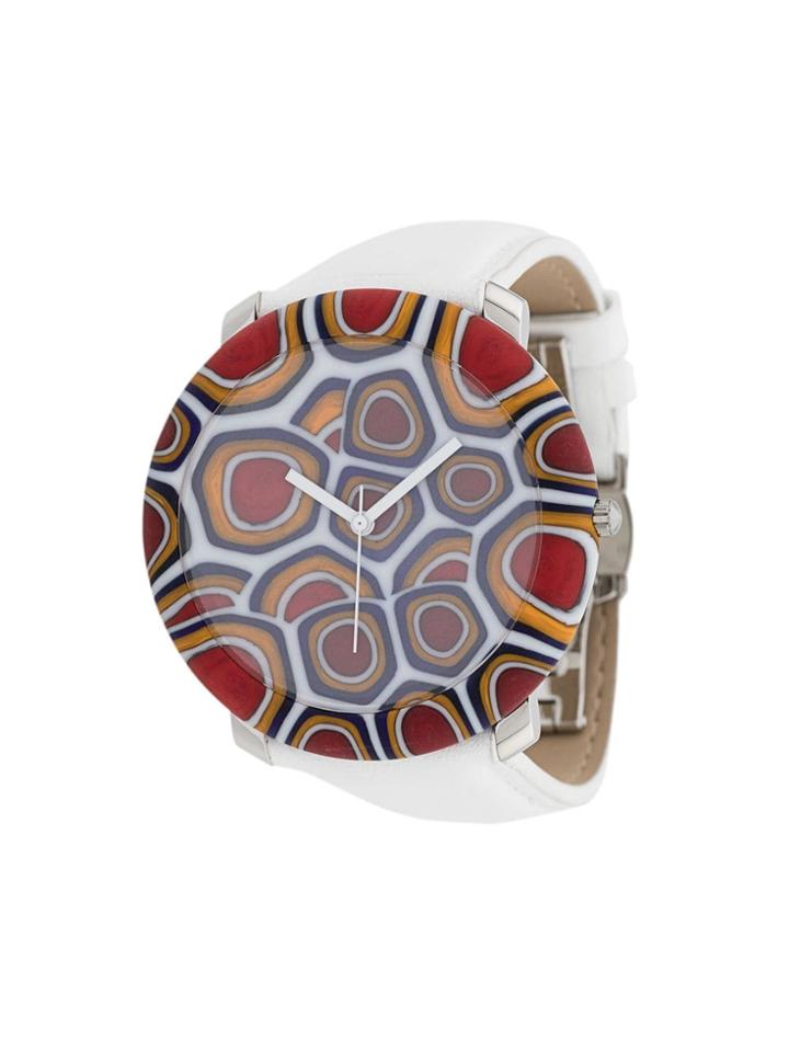 Yunik Big Round Nikki 44mm - White