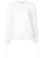 Kenzo Hyper Kenzo Gathered Sleeves Sweatshirt - White