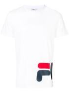 Fila Wraparound Logo Print T-shirt - White