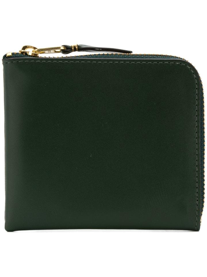 Comme Des Garçons Homme Zip Around Wallet - Green