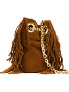 Delphine Delafon Fringed Bucket Shoulder Bag