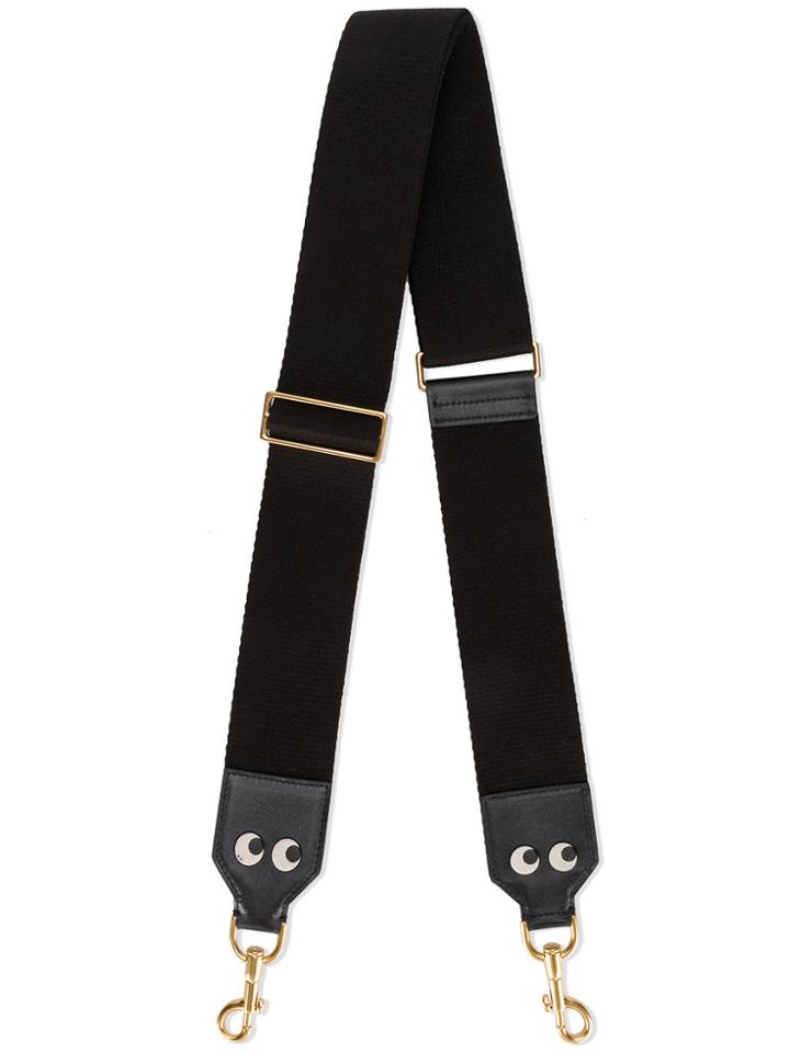 Anya Hindmarch Eyes Bag Strap - Black