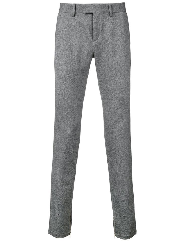Factotum Tailored Pants, Men's, Size: 46, Grey, Polyester/rayon/polyurethane