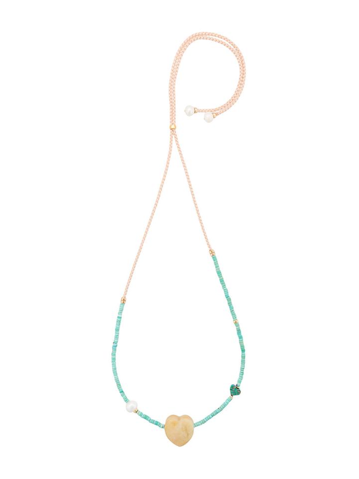 Lizzie Fortunato Jewels Dawn Gemini Necklace - Blue