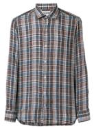 Loro Piana Checked Button-down Shirt - Brown