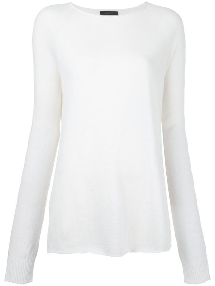 The Row - Shayna Knitted Top - Women - Cashmere - L, White, Cashmere