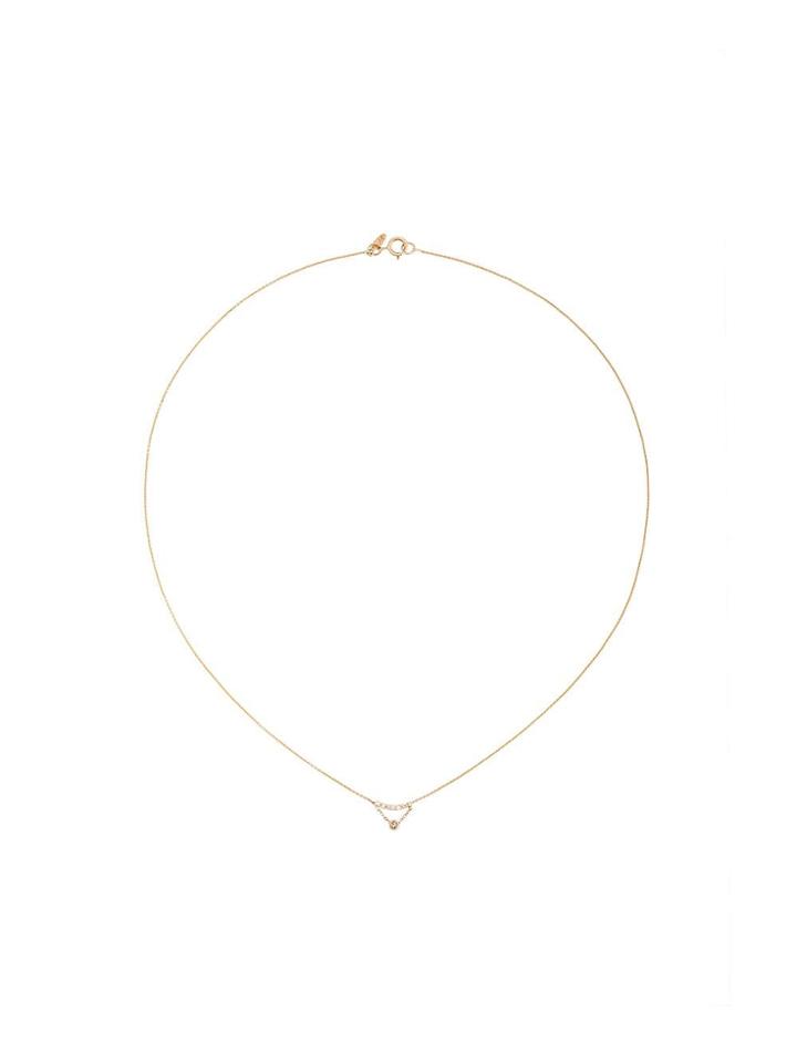 Xiao Wang 'gravity' Pendant Necklace - Metallic