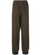 Y/project Poplin Sweatpants - Green