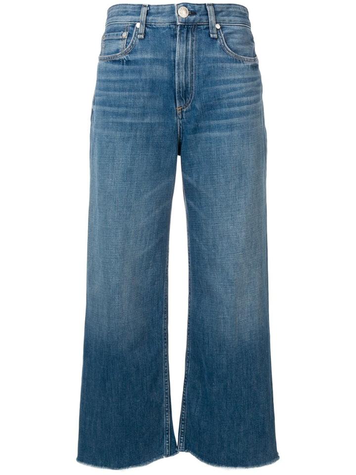 Rag & Bone Haru Wide Leg Jeans - Blue