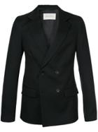 Strateas Carlucci Plated Blazer - Black