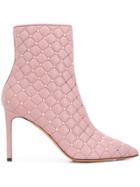 Valentino Valentino Garavani Rockstud Spike Boots - Pink