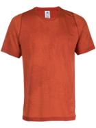 Adidas Printed Crew Neck T-shirt - Orange