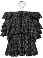 Tome Off-the-shoulder Ruffle Top - Black