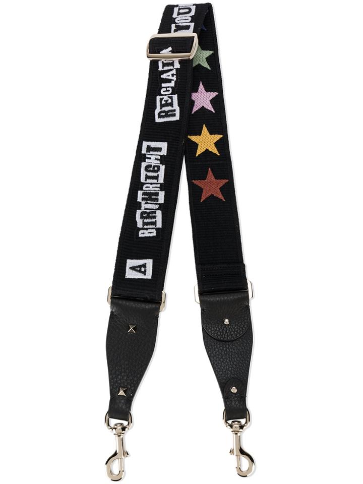 Valentino Rockstud Guitar Bag Strap - Black