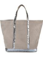 Vanessa Bruno Sequin Trim Shopping Tote