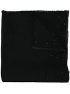 Fabiana Filippi Frayed Scarf - Black