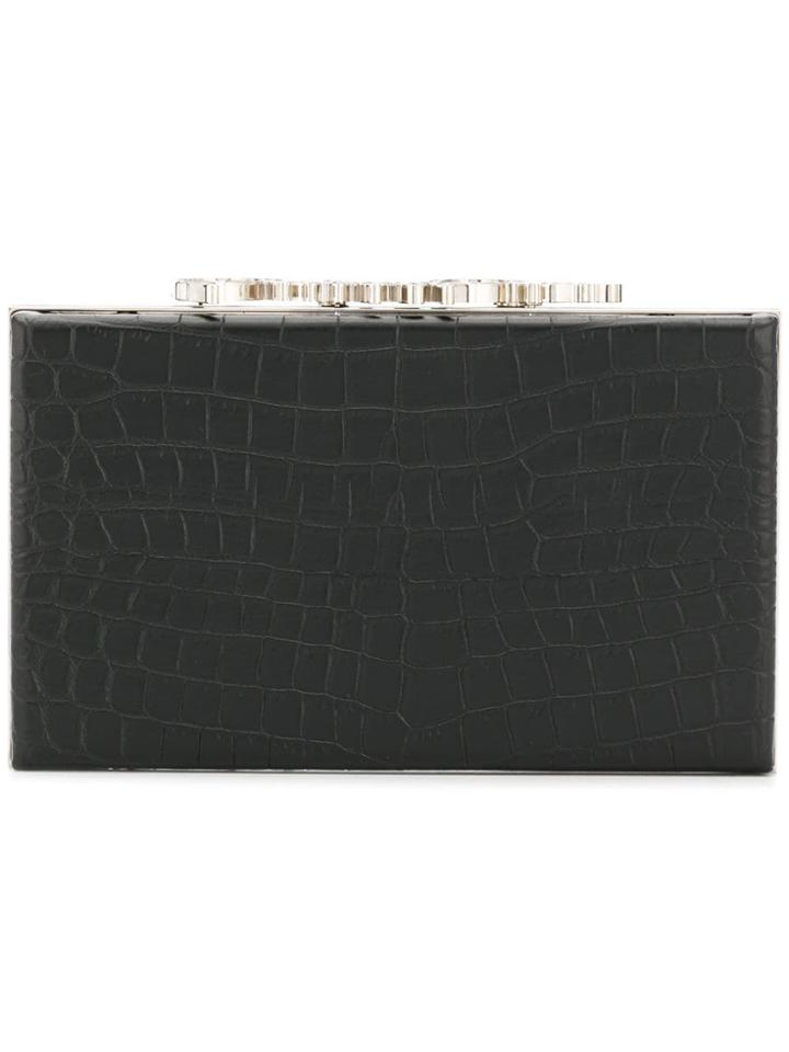 Philipp Plein Square Clutch - Black