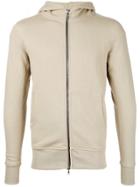 John Elliott Zip Hooded Sweatshirt - Nude & Neutrals