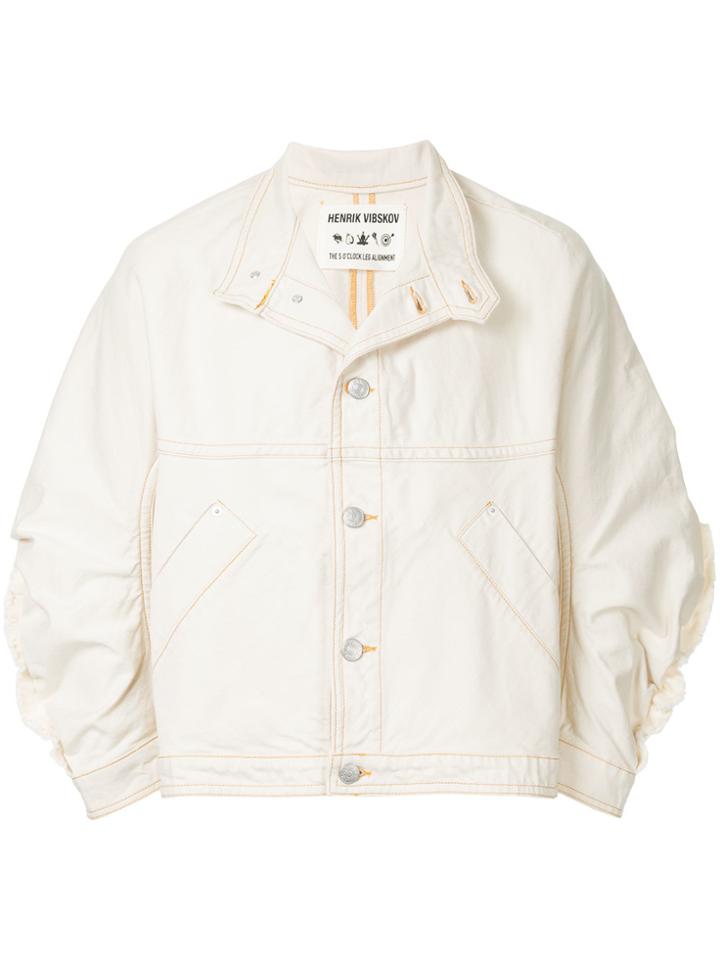 Henrik Vibskov Johnny Denim Jacket - White