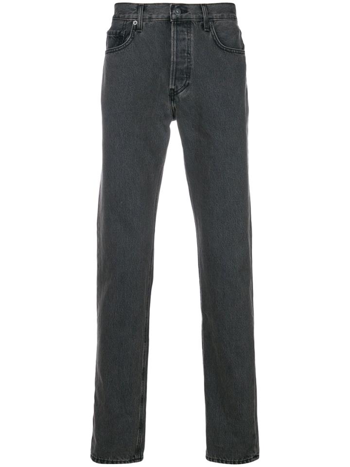 Yeezy Straight Leg Jeans - Grey