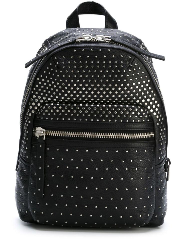 Marc By Marc Jacobs Domo Biker Dégradé Studs Backpack, Black, Leather/metal Other